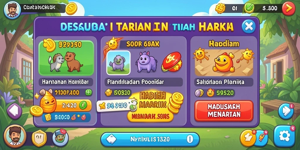 Tampilan antarmuka yang menarik dan mudah dinavigasi.