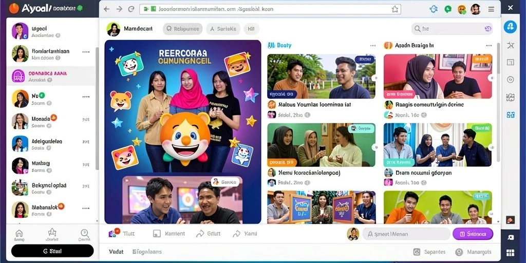 Tampilan antarmuka yang menarik dan mudah digunakan.