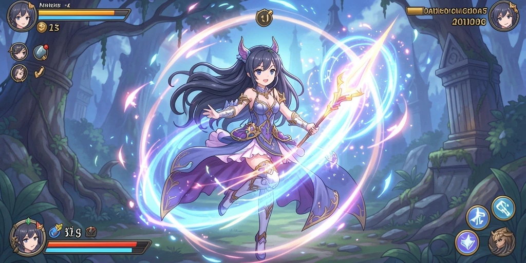 Screenshot 1 menunjukkan tampilan permainan kartu yang menarik.