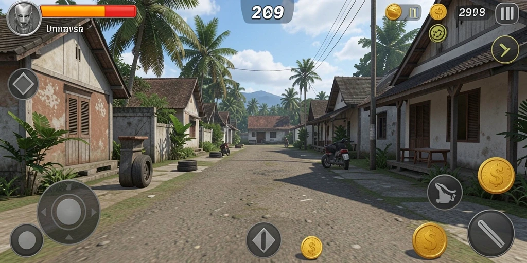 Tampilan menu utama yang menarik dan intuitif.