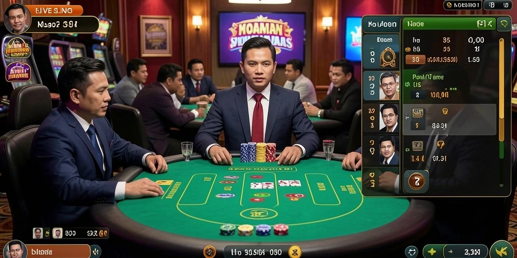 Tampilan awal aplikasi IND89 yang menarik.