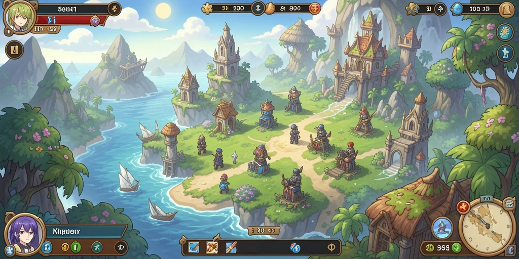 Tampilan gameplay yang menarik dan interaktif.