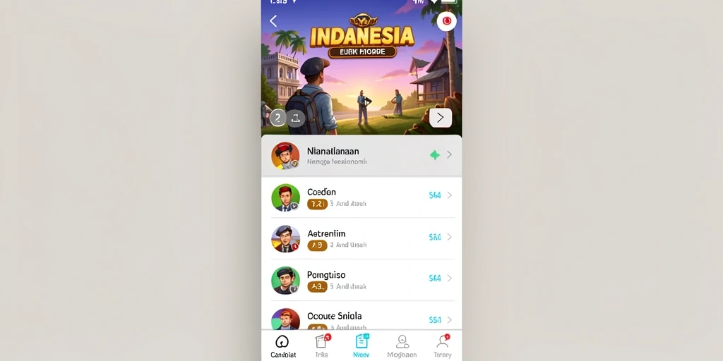 Screenshot menunjukkan karakter utama dalam aksi yang mendebarkan.