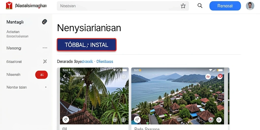 Tampilan antarmuka pengguna yang menarik dan intuitif.